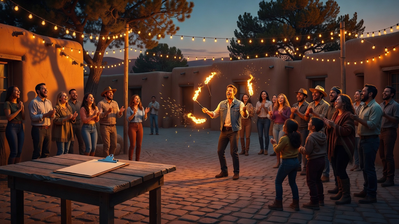 The Clipboard and the Firecracker: Directing a Festival of Happy Accidents