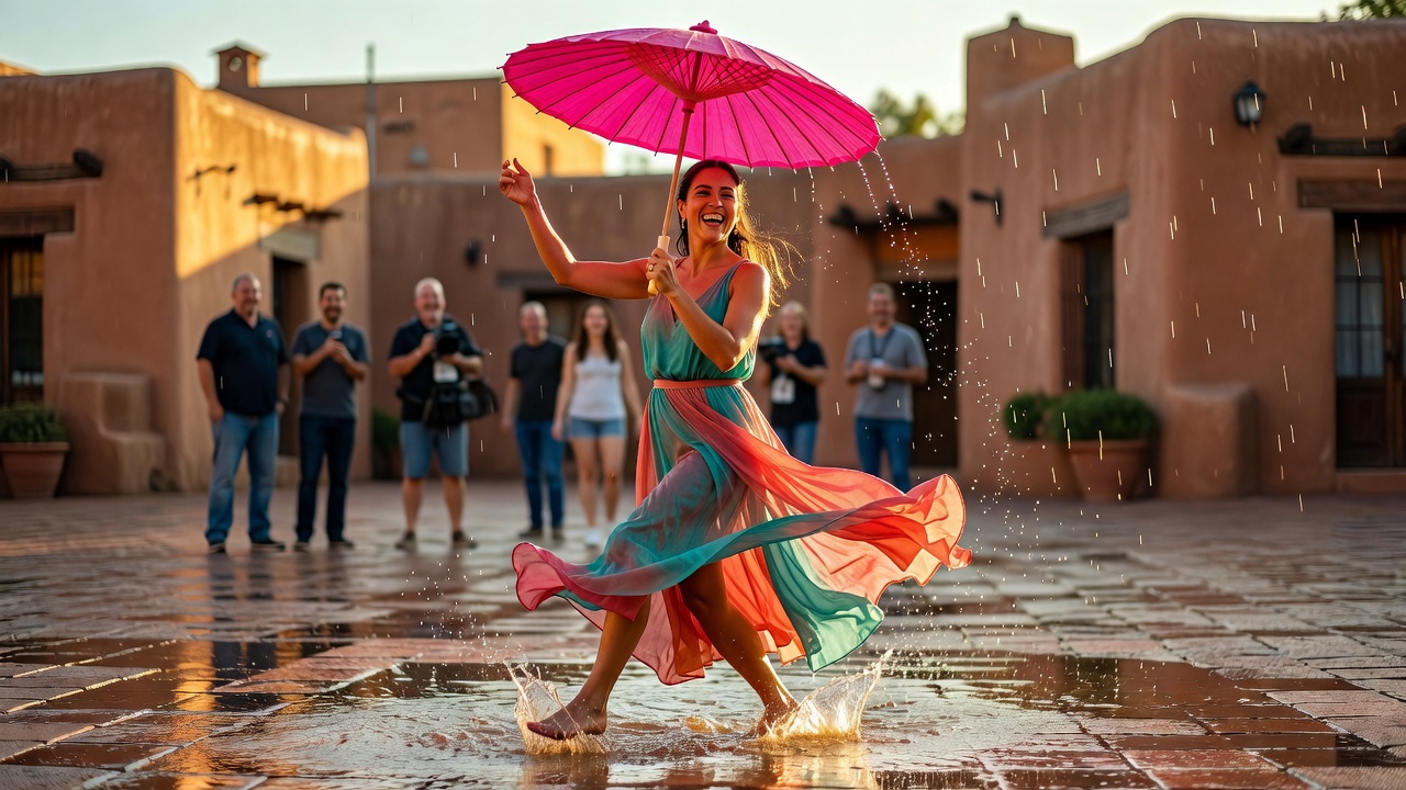 When the Rain Won't Wait: Field Notes From a Stormcaller's Santa Fe Downpour