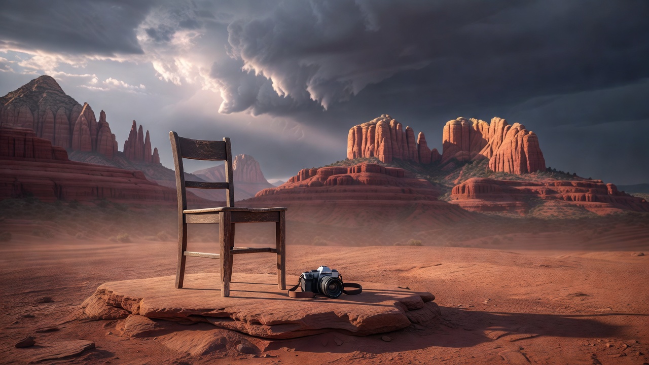The Hour I Left Blank in Sedona