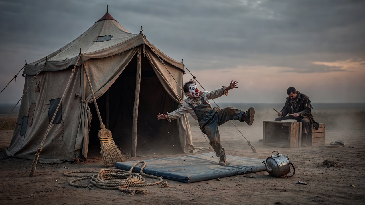 The Fall He Practiced Four Hundred Times