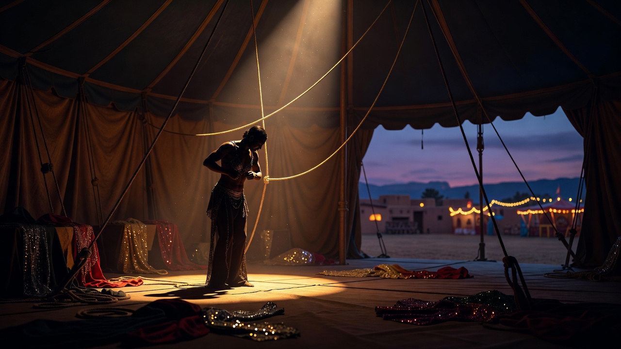Photographing a circus without stealing its soul