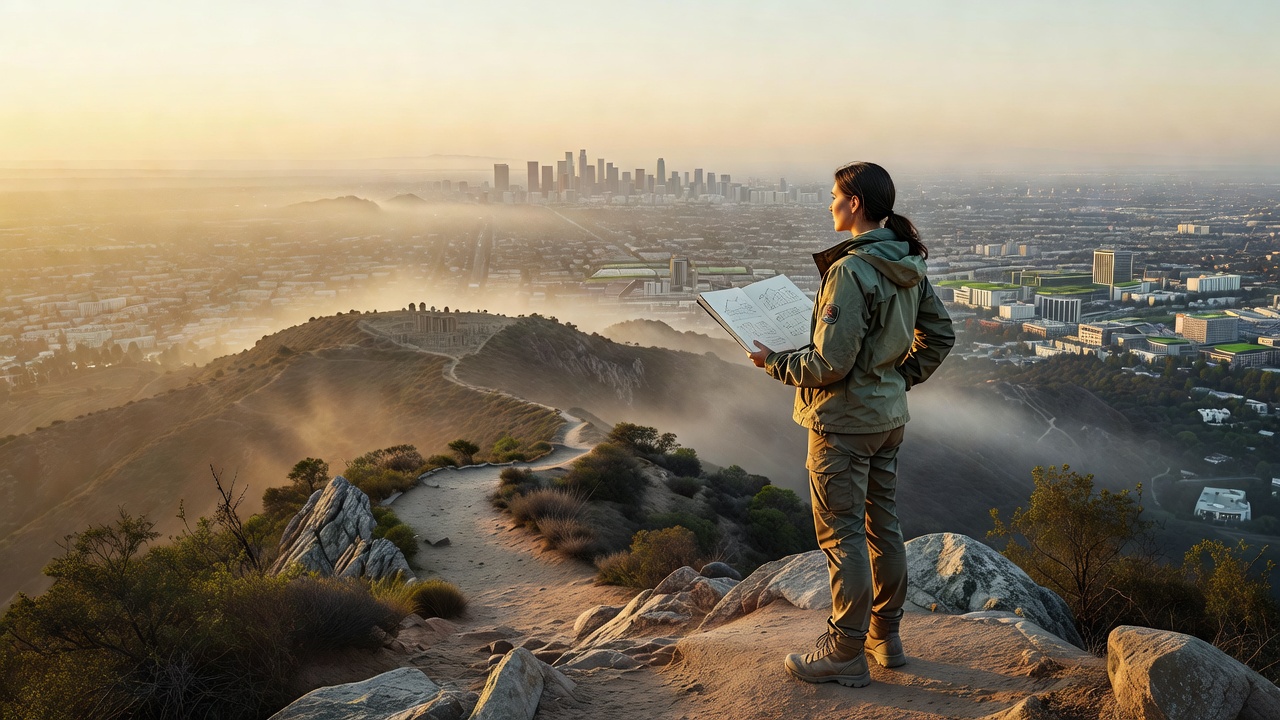 Echo Mountain as an interface for design