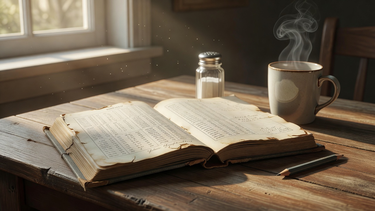 The Ephemeris on the Kitchen Table