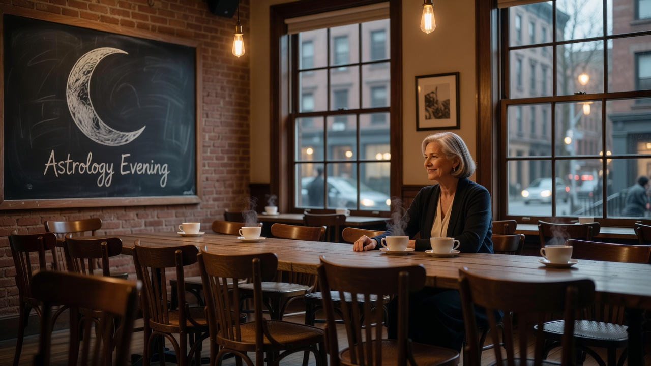 Twenty seats at the café: hosting without performing