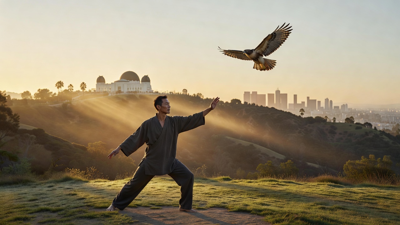 Hawk at Griffith Park stopped my overthinking