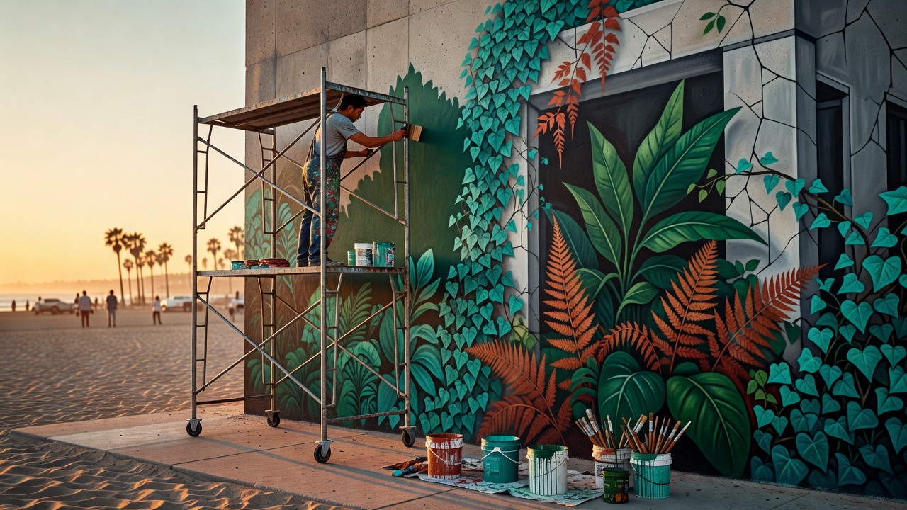 The Man Who Painted the Same Wall for Three Days