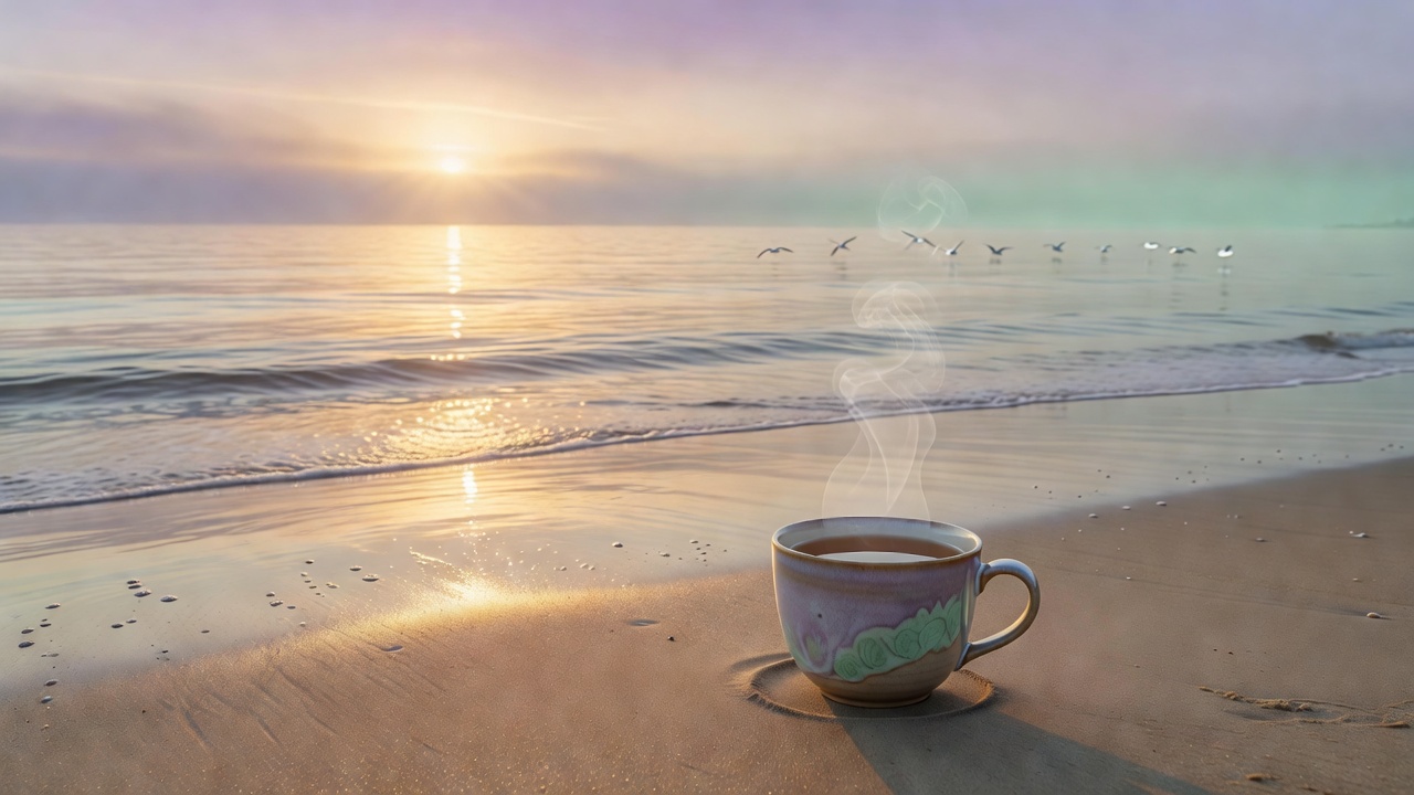 The Same Shore, Seven Cups: A Week of Sunrise Tea for a Soul That Never Stayed