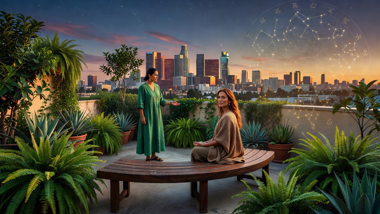 Designing a rooftop oasis downtown
