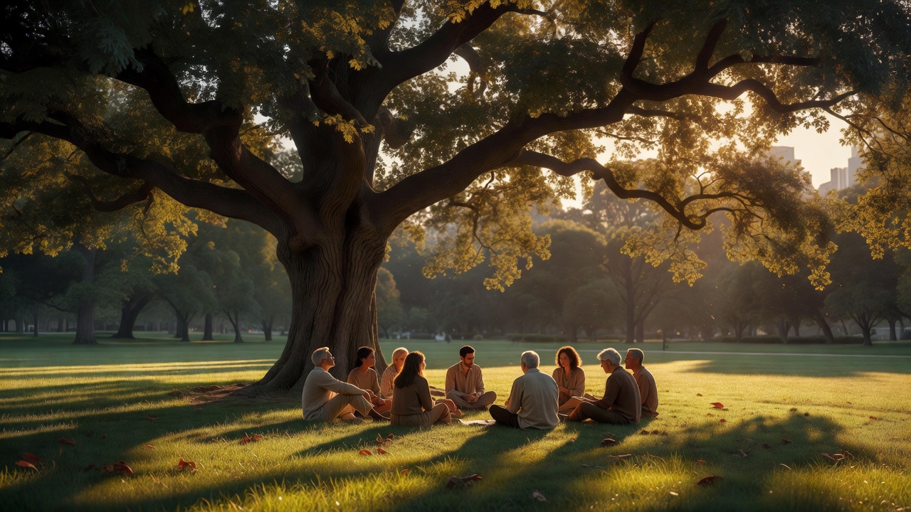The Oak Tree That Asked Me to Sit Still