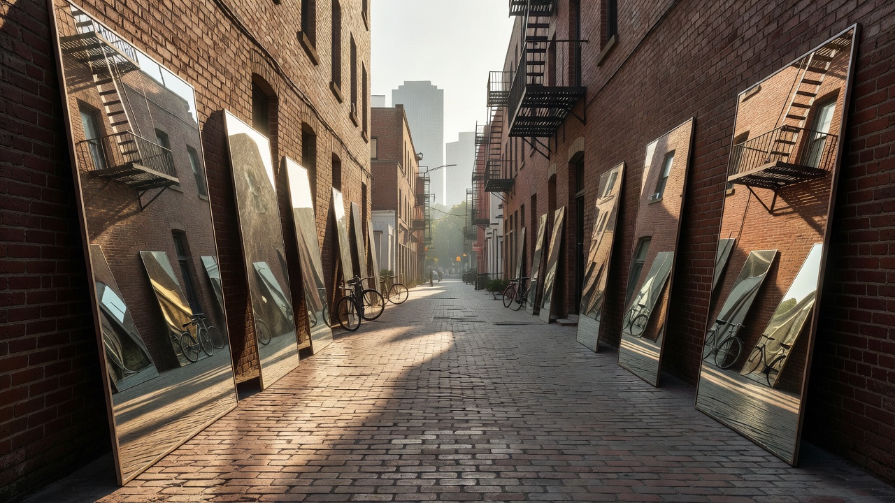 The Alley Was Already a Gallery