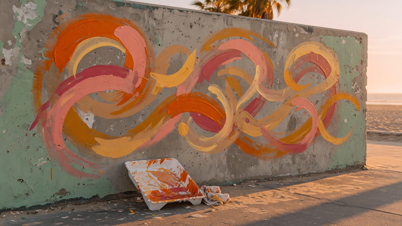 Ditched the content calendar for paint in Venice