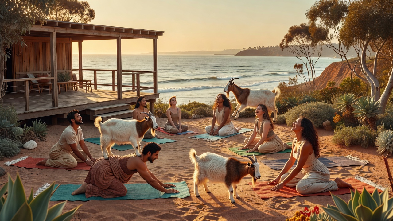 Goat yoga taught me more about creativity