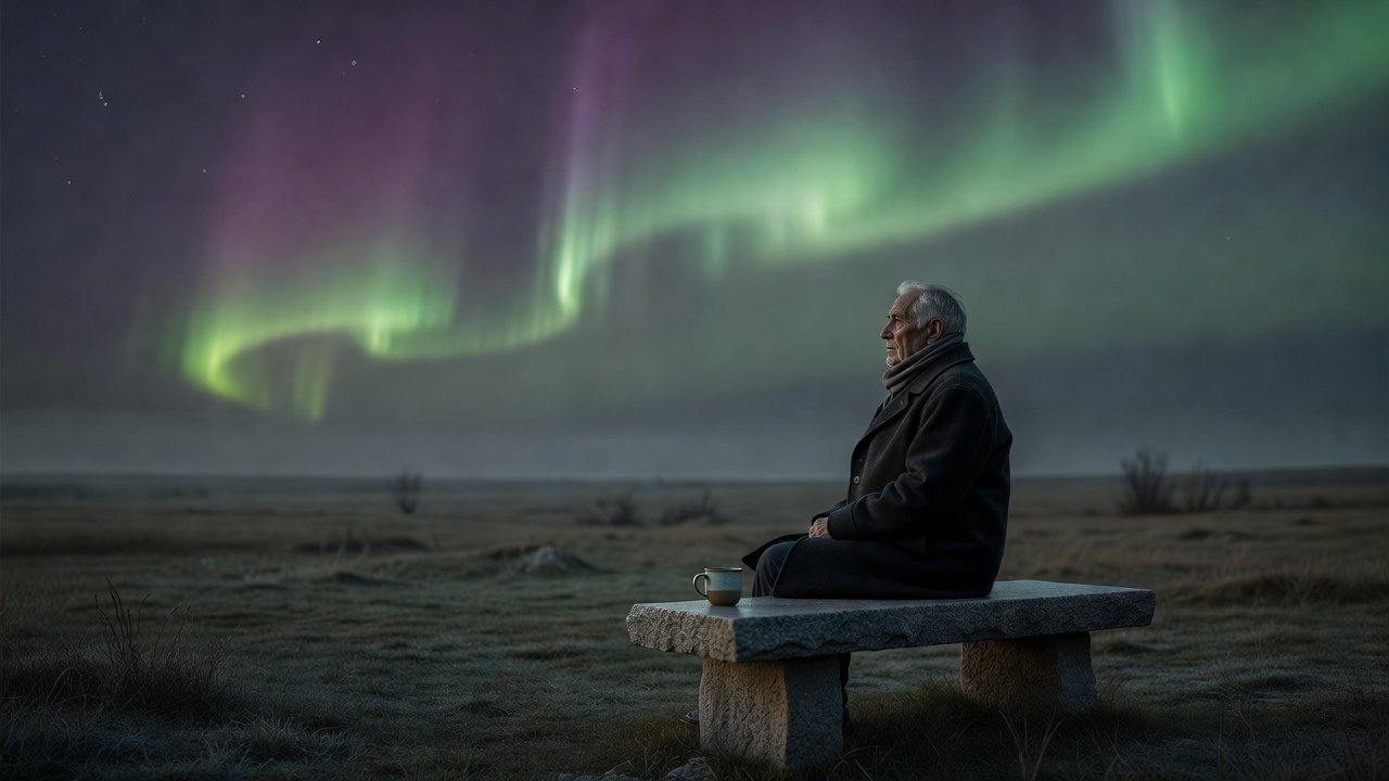Aurora night without needing commentary