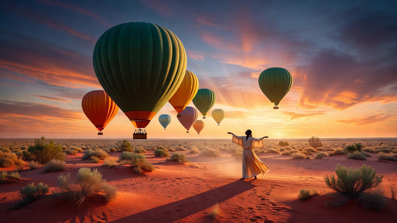 The Balloons Rose Because Someone Let Go