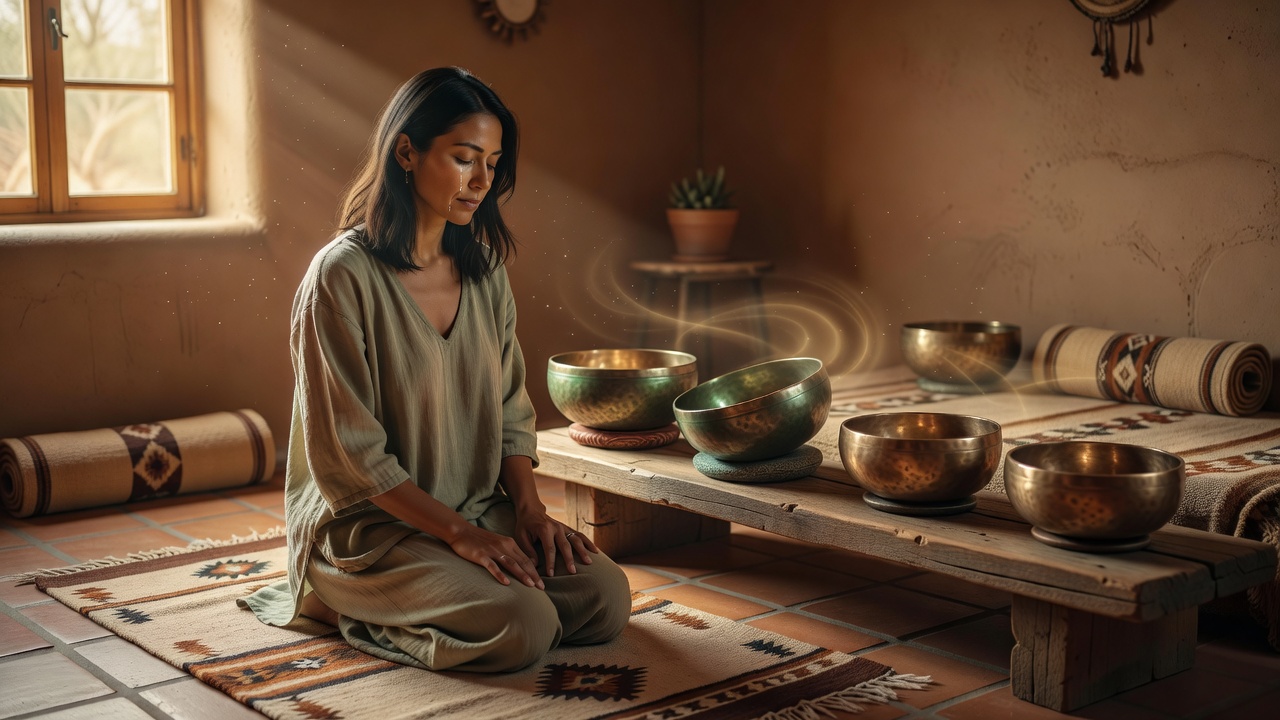 What a singing bowl actually does