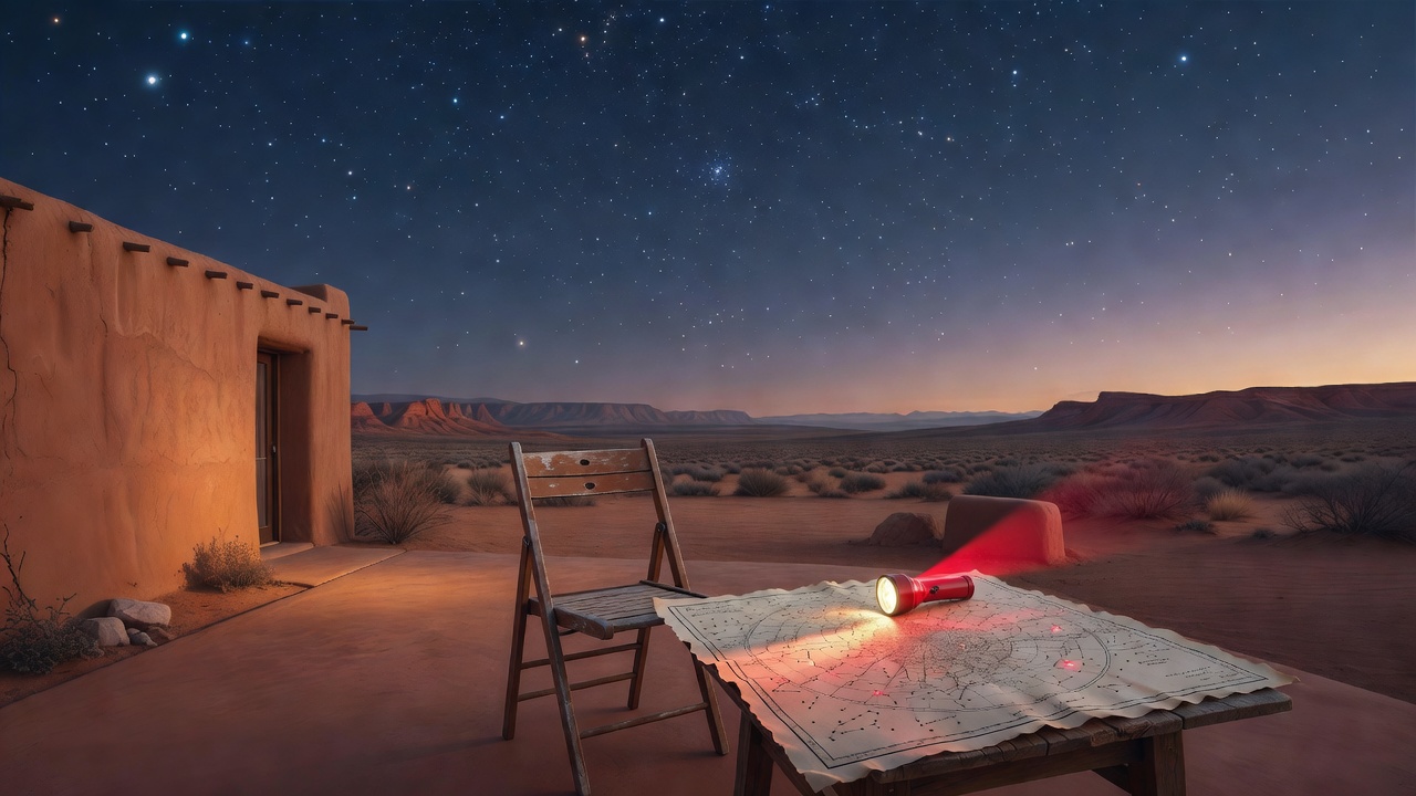 Yes to the desert retreat, stars at home