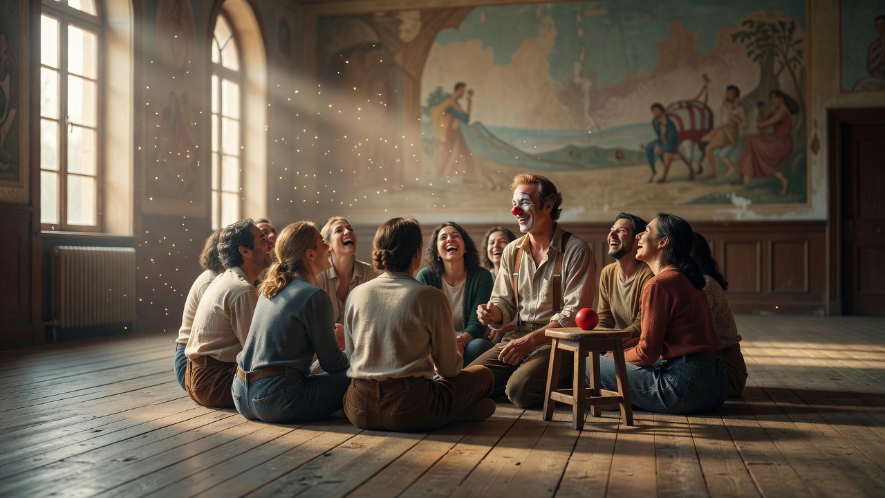 The Laughter That Wasn't a Joke: What Teaching Joy Taught a Clown