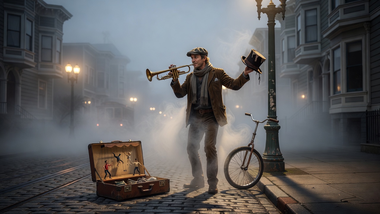The fog knows how to direct a shoot