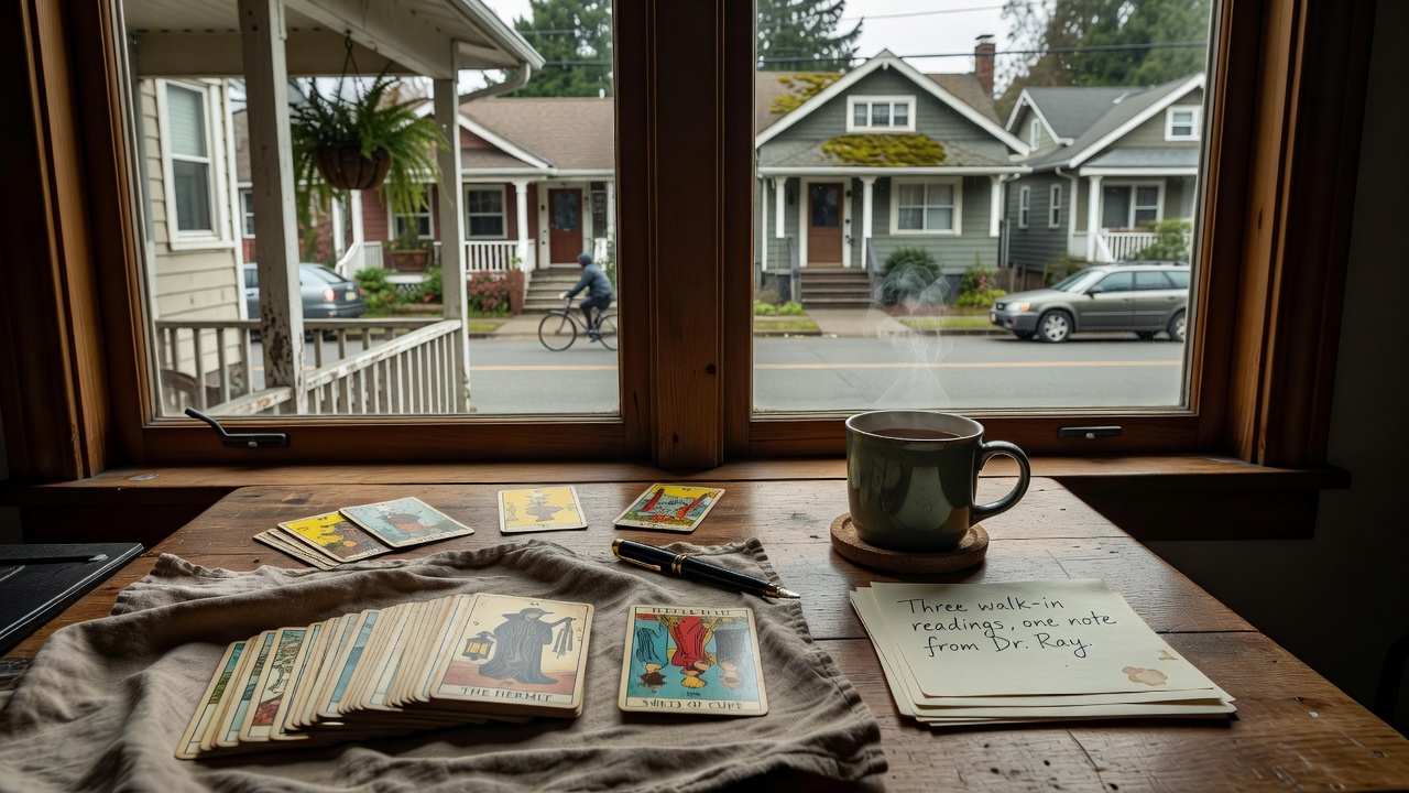Saturday tarot for strangers and an enough draft