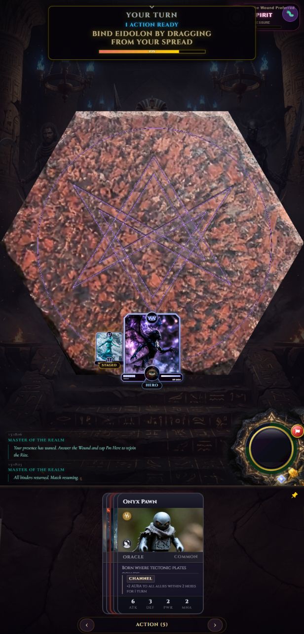 Eidolon Dominion Production Screen Capture
